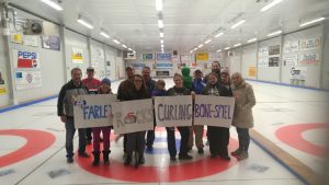 Curling fundraiser for the Farley Foundation