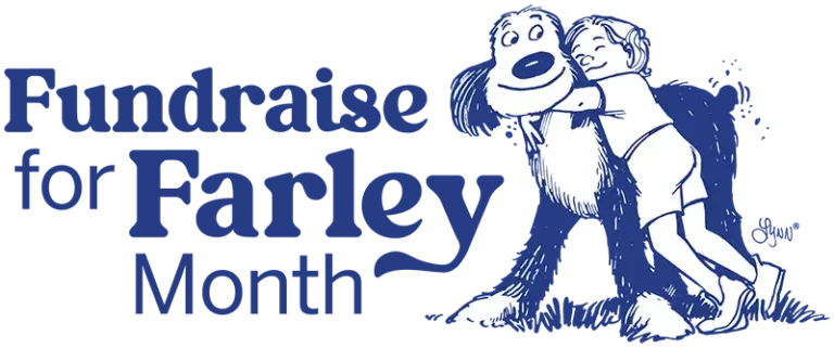 Fundraise for Farley Month logo