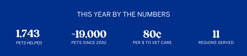 2024-2025 Annual Impact Report by the numbers